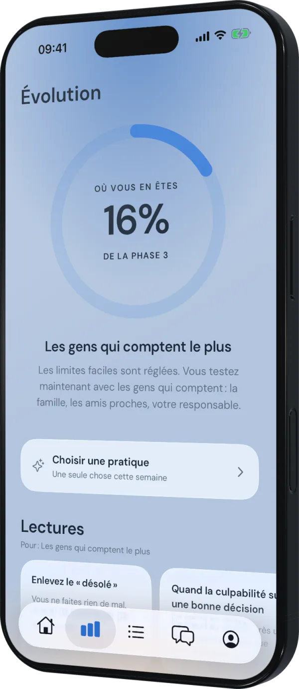 Écran de progression montrant la phase de reconstruction à 52 %, avec pratiques et lectures conseillées